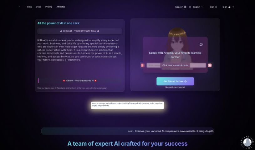 Screenshot of IKiBlast