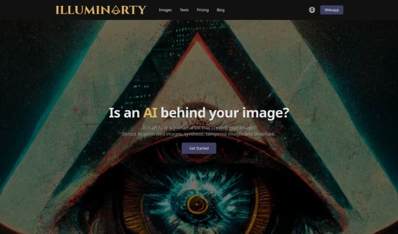 Screenshot of Illuminarty