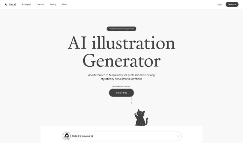Screenshot of Ilus AI