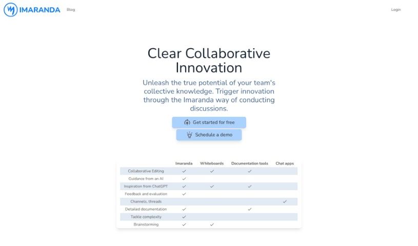 Screenshot of imaranda