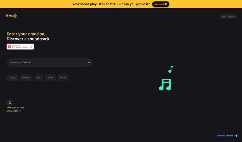 Screenshot of ImFeeling
