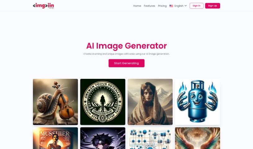 Screenshot of Imgi.in