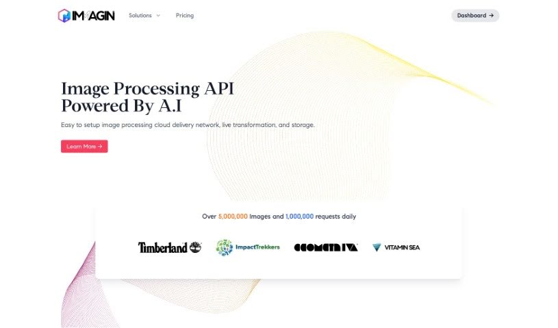 Screenshot of Immag.in