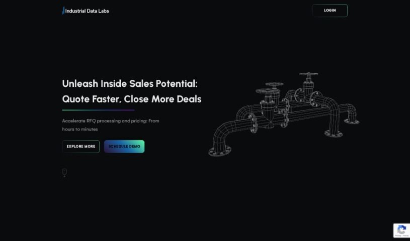 Screenshot of Industrial Data Labs