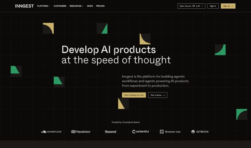 Screenshot of Inngest