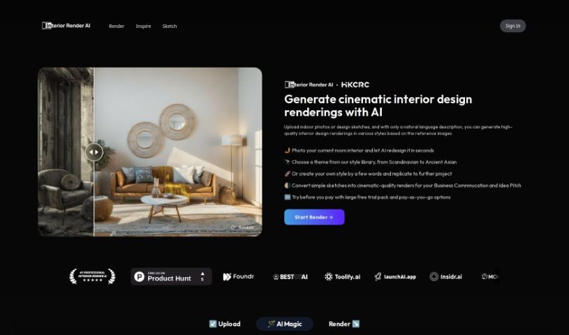 Screenshot of Inroom AI