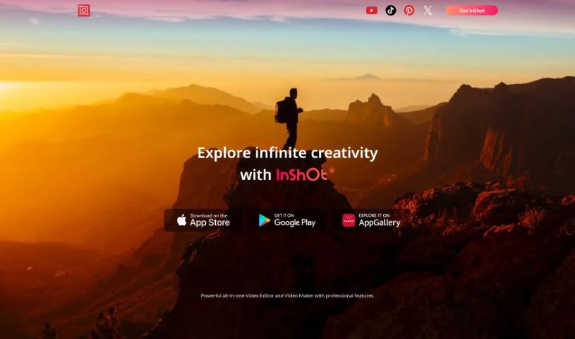 Screenshot of InShot