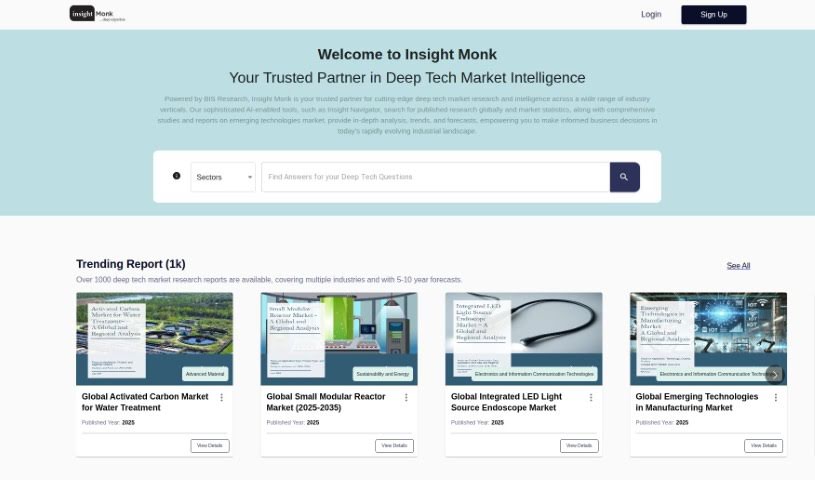 Screenshot of Insight Monk