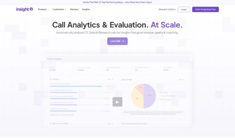 Screenshot of Insight7