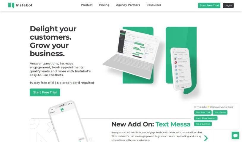 Screenshot of Instabot