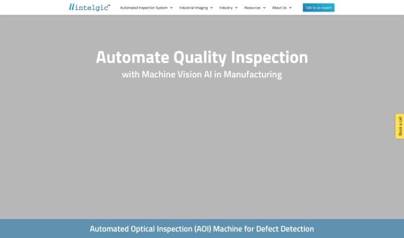 Screenshot of Intellectia.ai