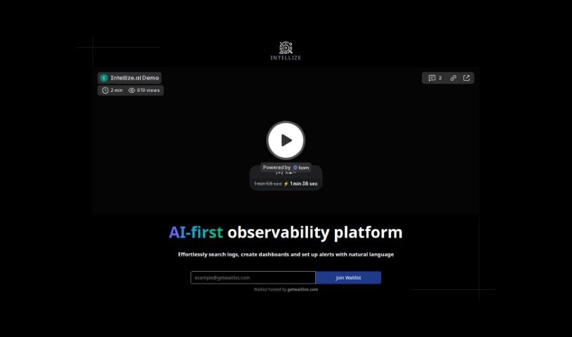 Screenshot of Intellize