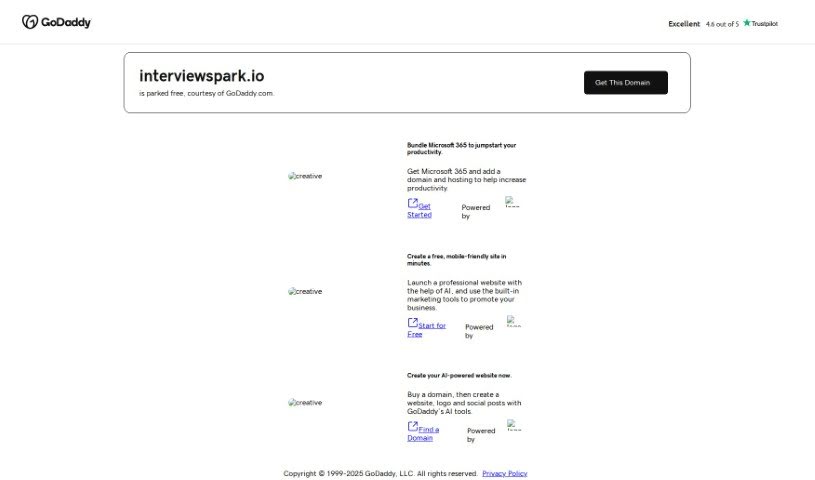 Screenshot of InterviewSpark