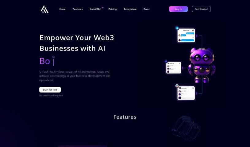 Screenshot of INVT AI