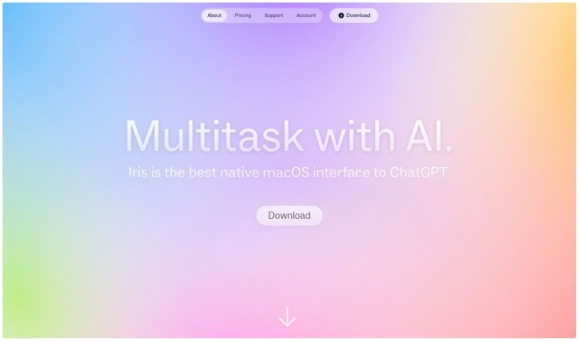Screenshot of Iris Fun