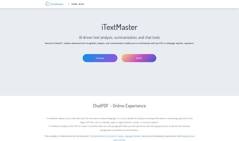 Screenshot of Itextmaster