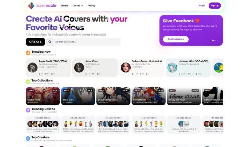 Screenshot of Jammable