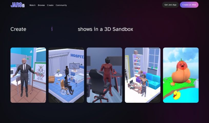 Screenshot of JARS.ai