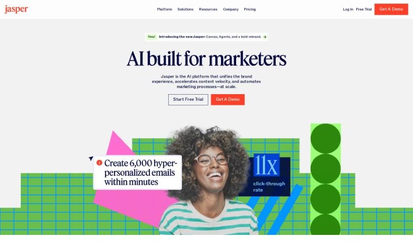 Screenshot of Jasper