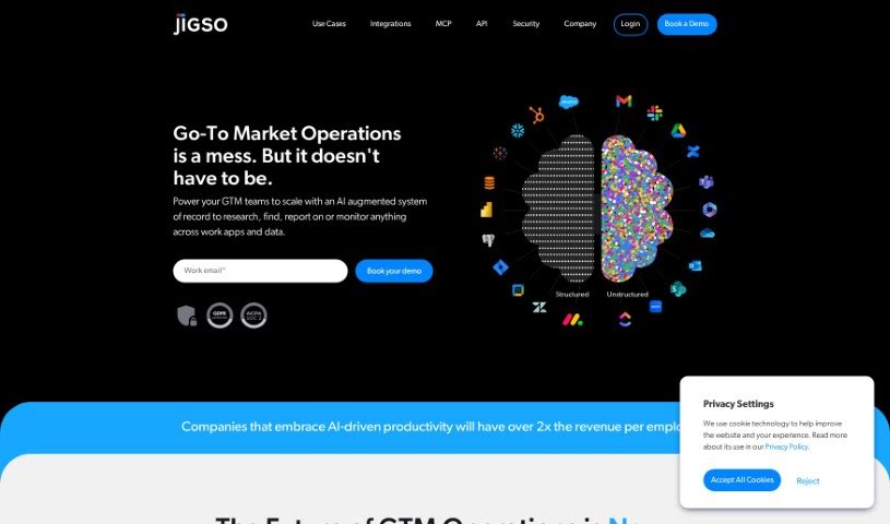 Screenshot of Jigso