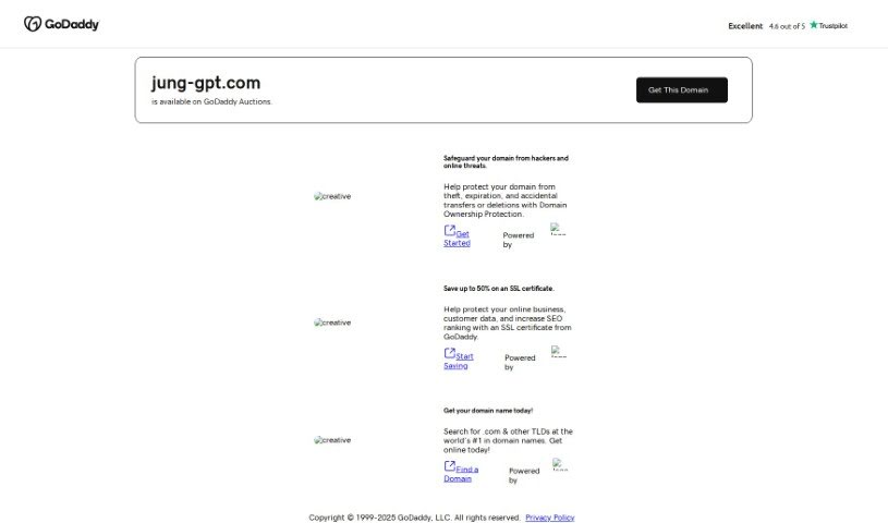 Screenshot of Jung GPT