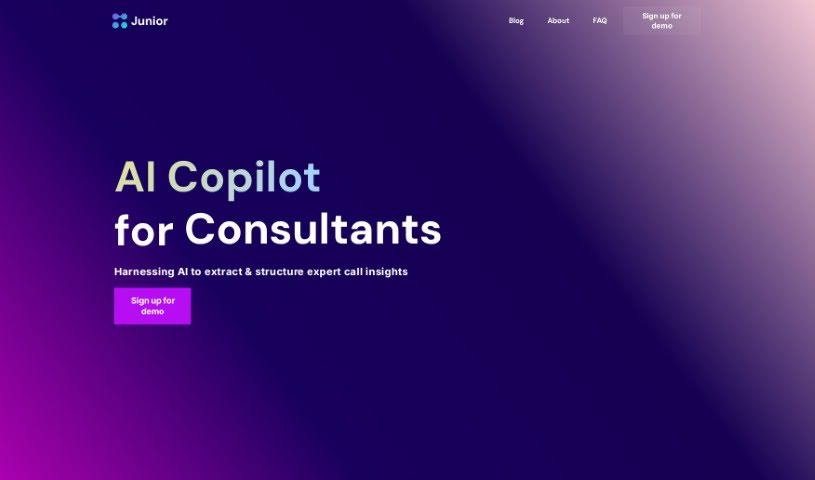 Screenshot of Junior