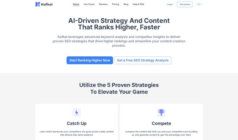 Screenshot of Kafkai