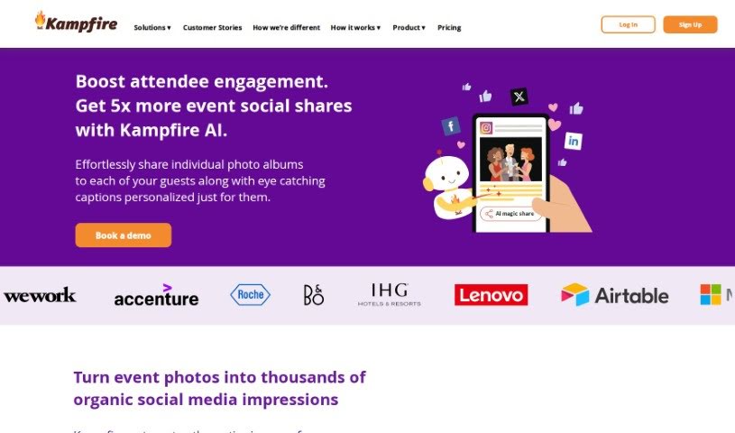 Screenshot of Kampfire