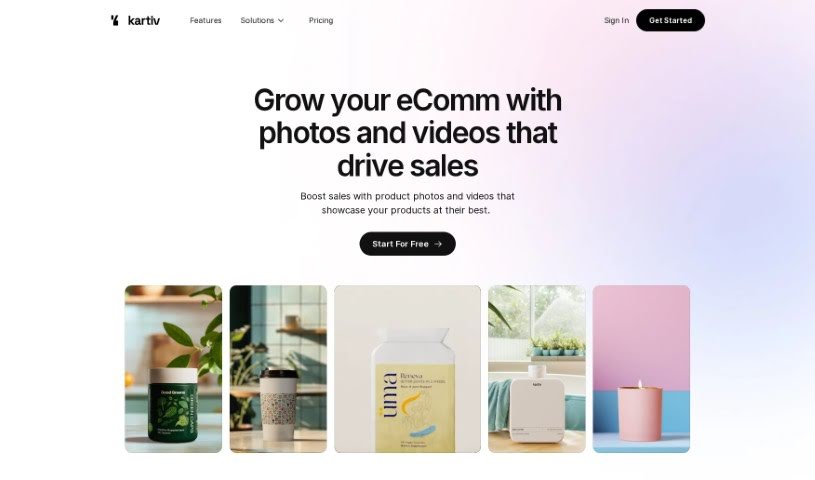 Screenshot of Kartiv