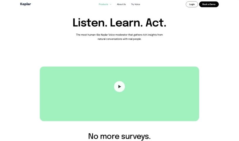 Screenshot of Keplar