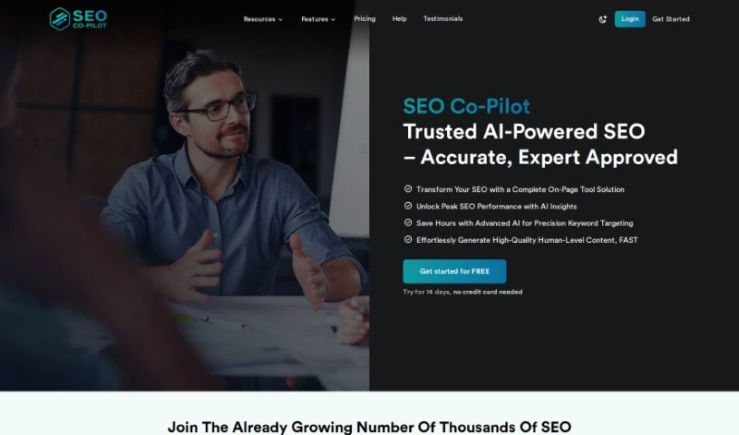 Screenshot of Keywordspy