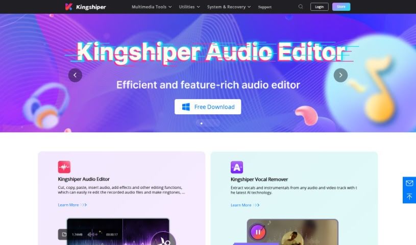 Screenshot of Kingshiper
