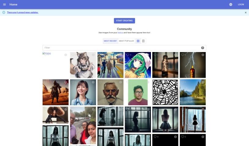 Screenshot of Kiri.art