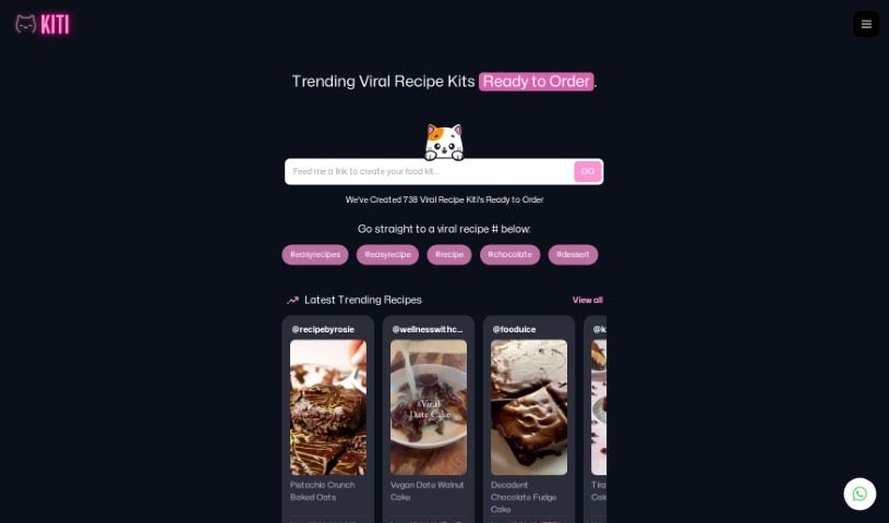 Screenshot of Kiti.ai