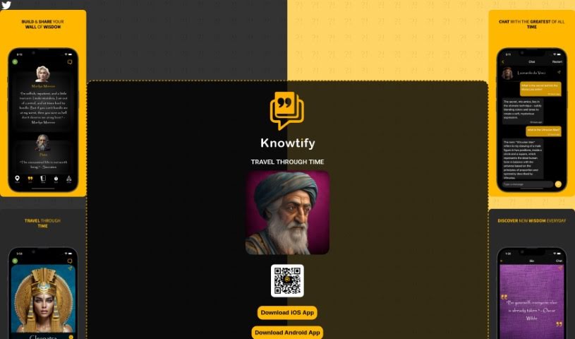 Screenshot of Knowtify