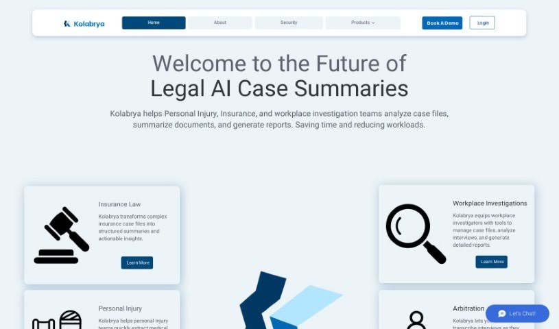 Screenshot of Kolabrya