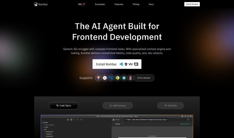 Screenshot of Kombai