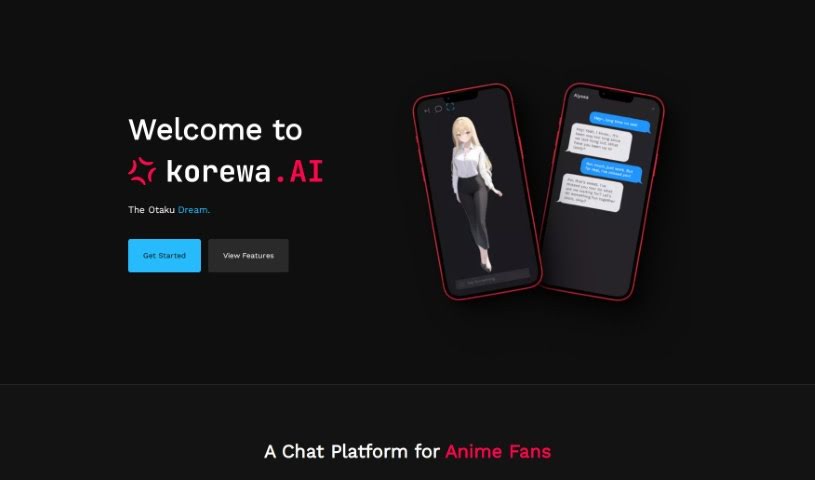 Screenshot of Korewa.ai