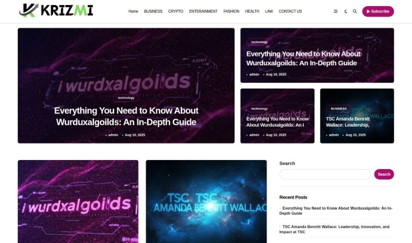 Screenshot of Krizmi