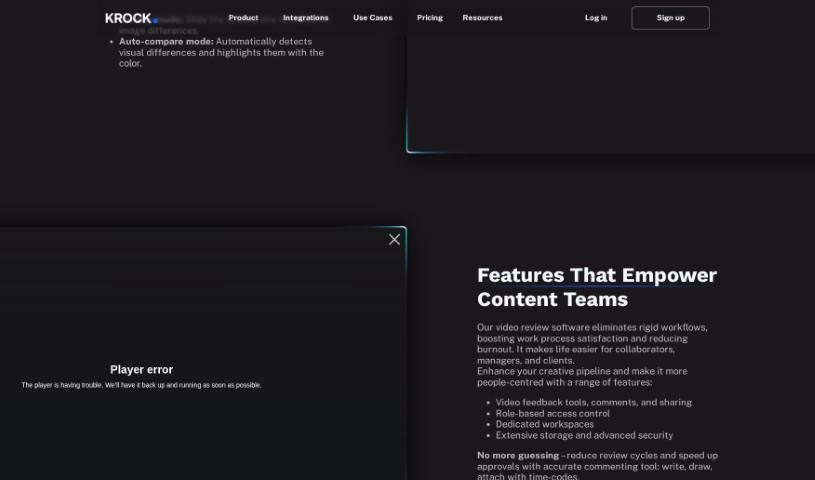 Screenshot of Krock.io