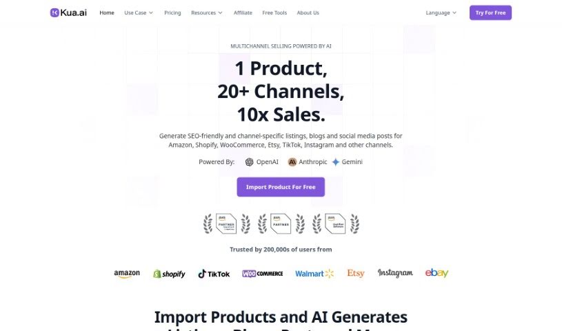 Screenshot of Kua.ai