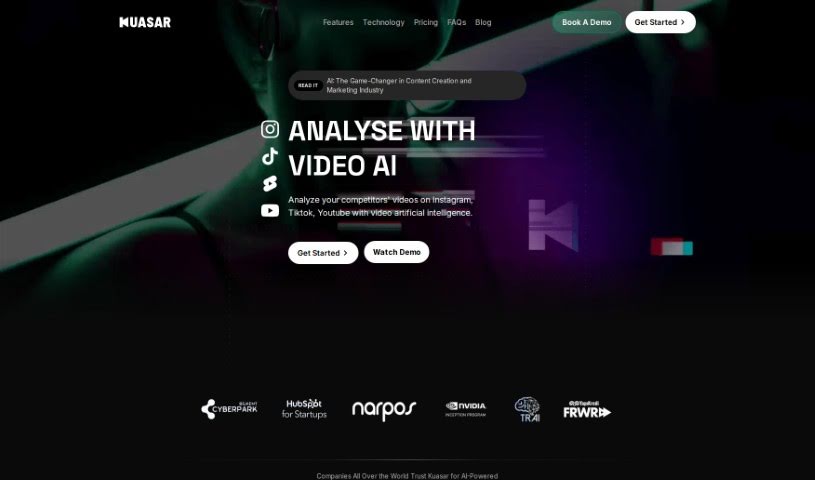 Screenshot of Kuasar Video