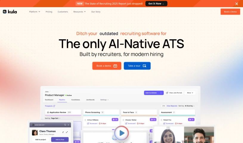 Screenshot of Kula AI