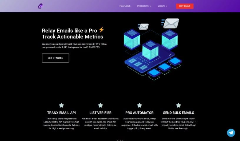 Screenshot of LABNIFY