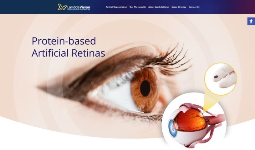 Screenshot of Lambda Vision