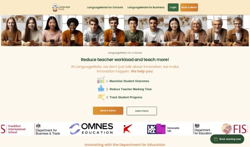 Screenshot of LanguageMate