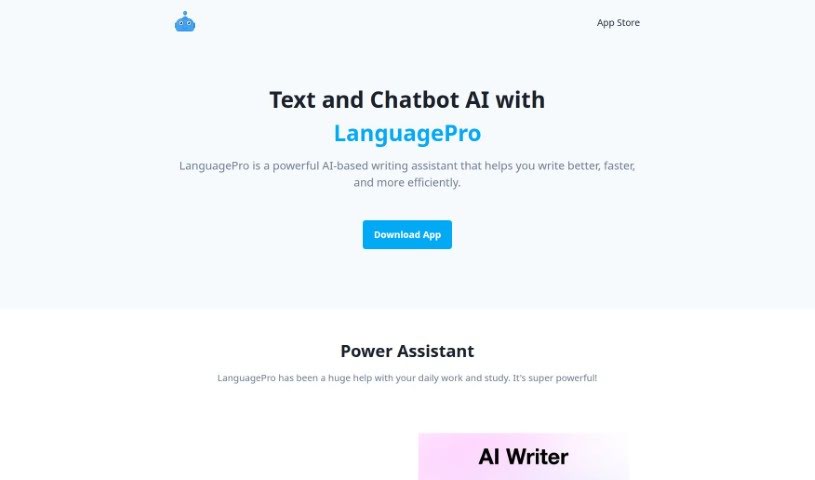 Screenshot of LanguagePro