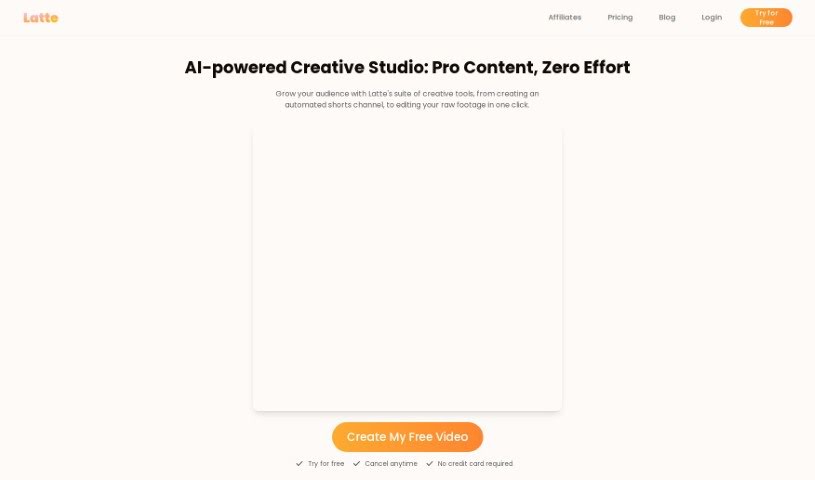 Screenshot of Latte Social