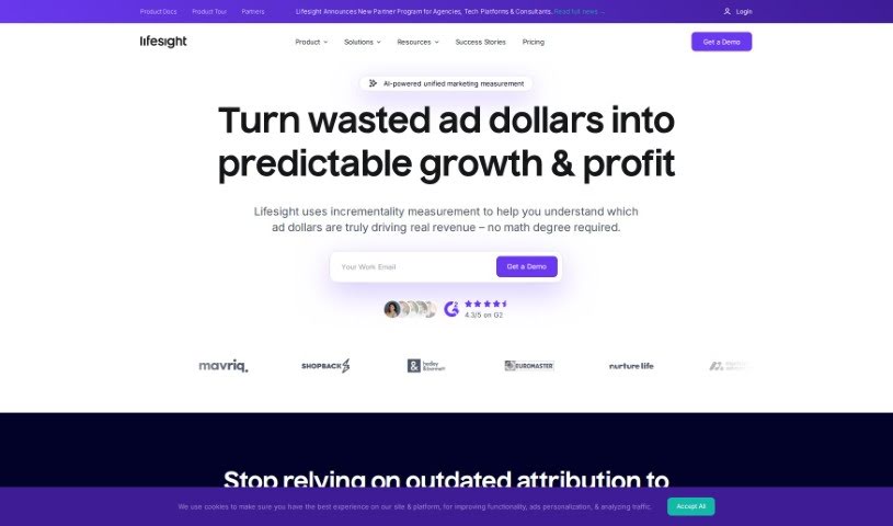 Screenshot of Lifesight