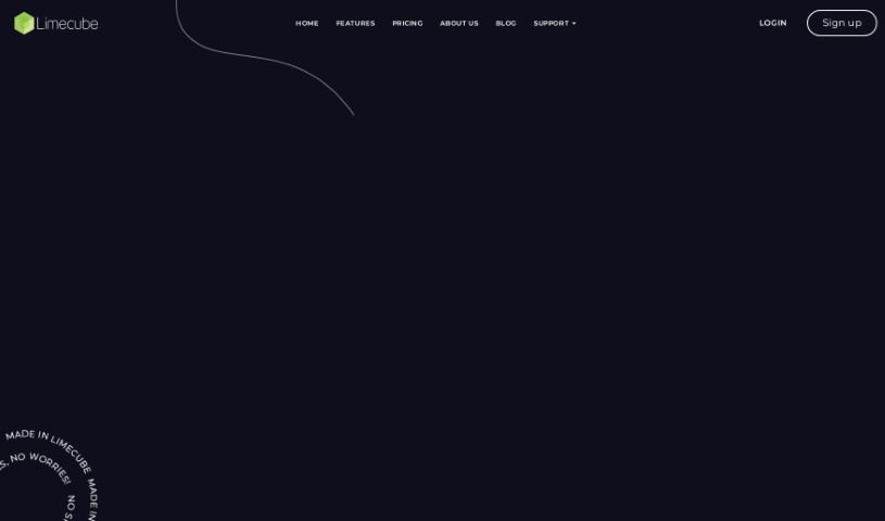 Screenshot of Limecube